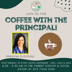 Coffee with the Principal Flyer